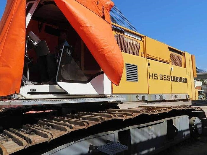 Liebherr HS885HD + BAUER CUTTER - 38 METERS  - Gru: foto 1 Liebherr HS885HD + BAUER CUTTER - 38 METERS  - Gru: foto 1