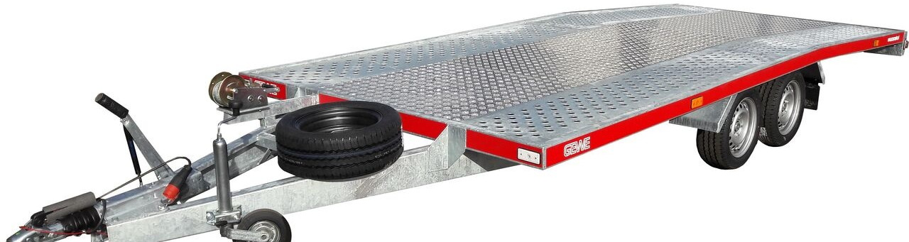 Gewe L3500 D/5, 6,10 x 2,10 m - Rimorchio bisarca: foto 1 Gewe L3500 D/5, 6,10 x 2,10 m - Rimorchio bisarca: foto 1