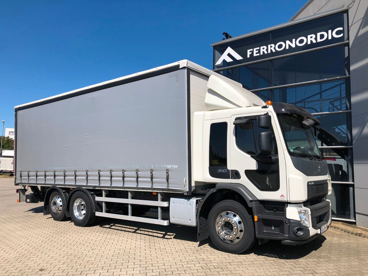 Volvo FE 350 6x2 Lenkachse*ALU*LBW*EDSCHA - Camion centinato: foto 1 Volvo FE 350 6x2 Lenkachse*ALU*LBW*EDSCHA - Camion centinato: foto 1