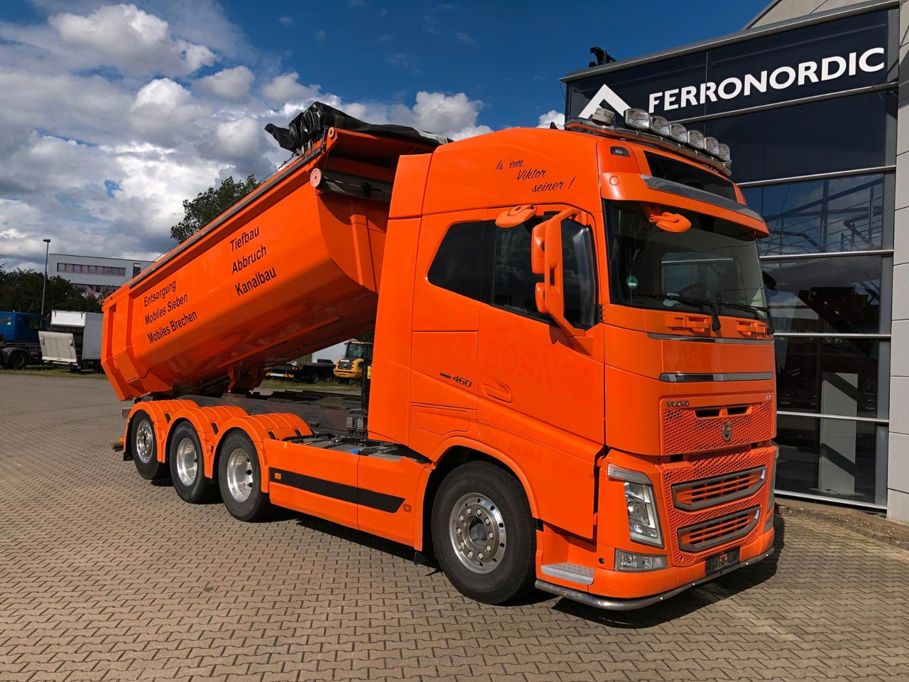 Volvo FH460 8x4 Tridem*Lift+LenkAchse*ALU*AHK*VollLuft - Autocarro ribaltabile: foto 2 Volvo FH460 8x4 Tridem*Lift+LenkAchse*ALU*AHK*VollLuft - Autocarro ribaltabile: foto 2