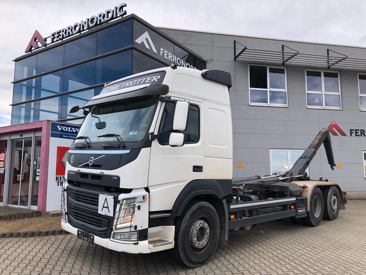 Volvo FM450 6x2 AbrollkipperMeiller*Lift+LenkAchse*AHK - Autocarro scarrabile: foto 4 Volvo FM450 6x2 AbrollkipperMeiller*Lift+LenkAchse*AHK - Autocarro scarrabile: foto 4