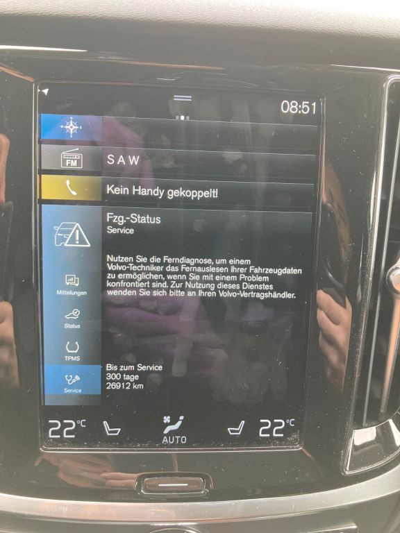 Autovettura Volvo V60 T6 AWD R-Design Expression Recharge Plug-In: foto 10
