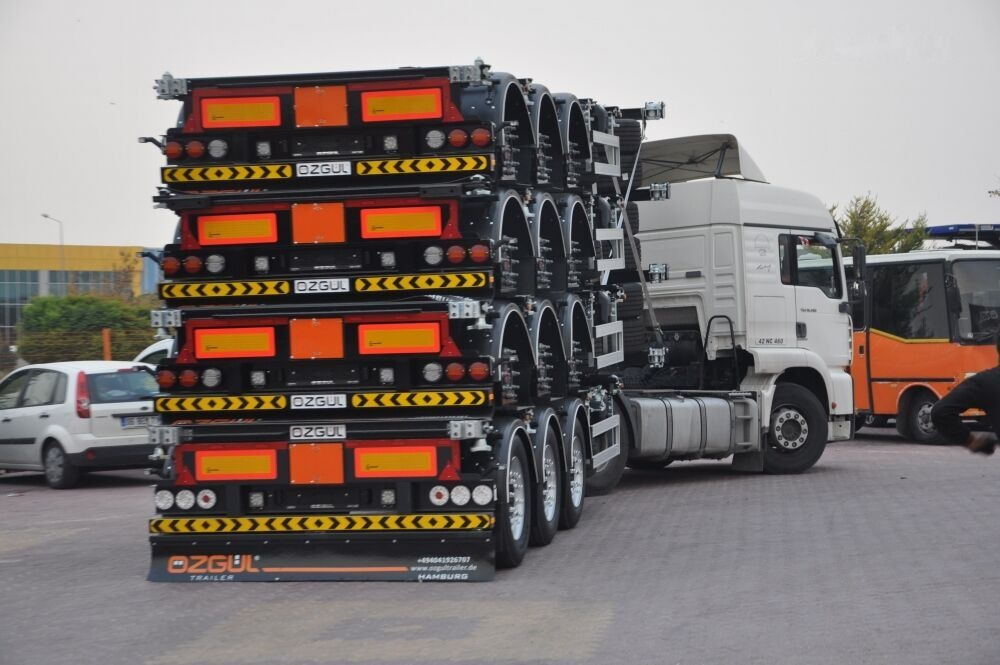 Özgül TELESCOBIC HIGH CUBE CONTAINER CHASSIS - Semirimorchio portacontainer/ Caisse interchangeable: foto 4 Özgül TELESCOBIC HIGH CUBE CONTAINER CHASSIS - Semirimorchio portacontainer/ Caisse interchangeable: foto 4