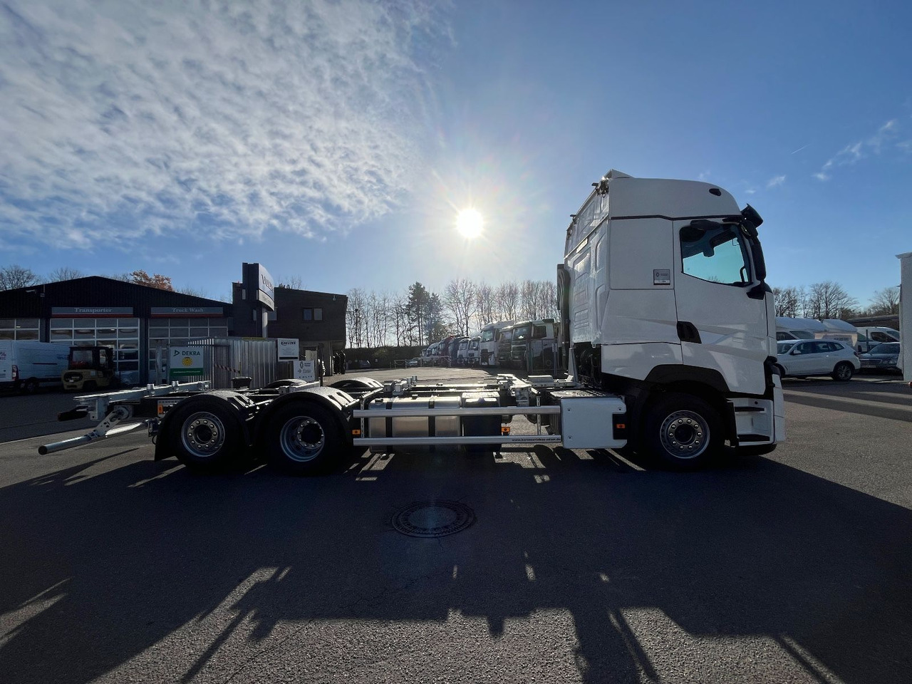 Renault T 480 6x2 WECHSELBRÜCKENFAHRZEUG C745 + C782 - Autocarro portacontainer/ Caisse interchangeable: foto 4 Renault T 480 6x2 WECHSELBRÜCKENFAHRZEUG C745 + C782 - Autocarro portacontainer/ Caisse interchangeable: foto 4