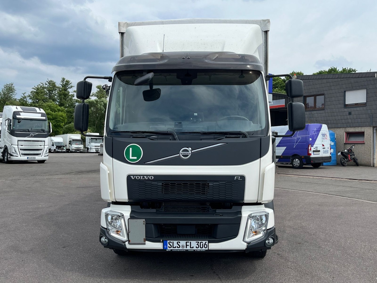 Volvo FL 14.245 Junghanns Schiebeplane LBW - Camion centinato: foto 2 Volvo FL 14.245 Junghanns Schiebeplane LBW - Camion centinato: foto 2