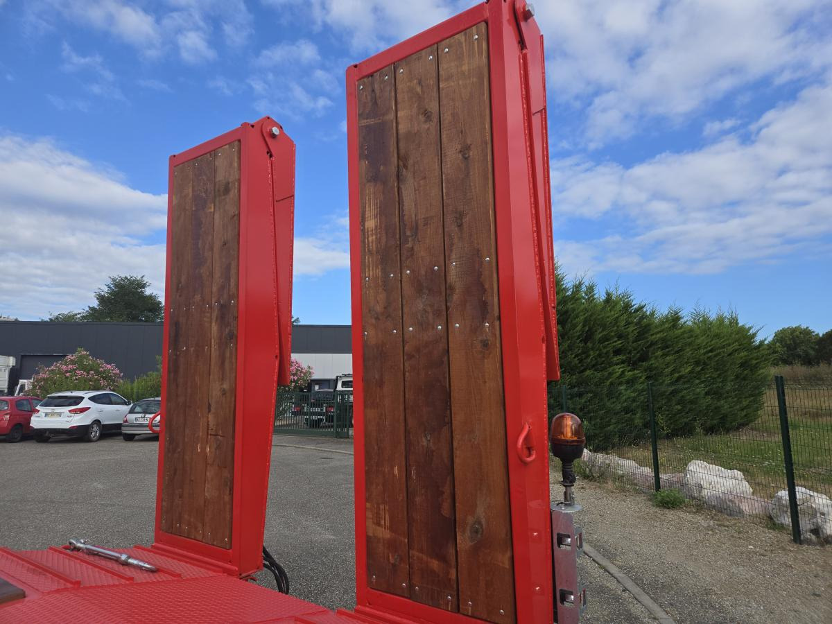 Semirimorchio pianale ribassato nuovo Alim porte engins 3 essieux: foto 8