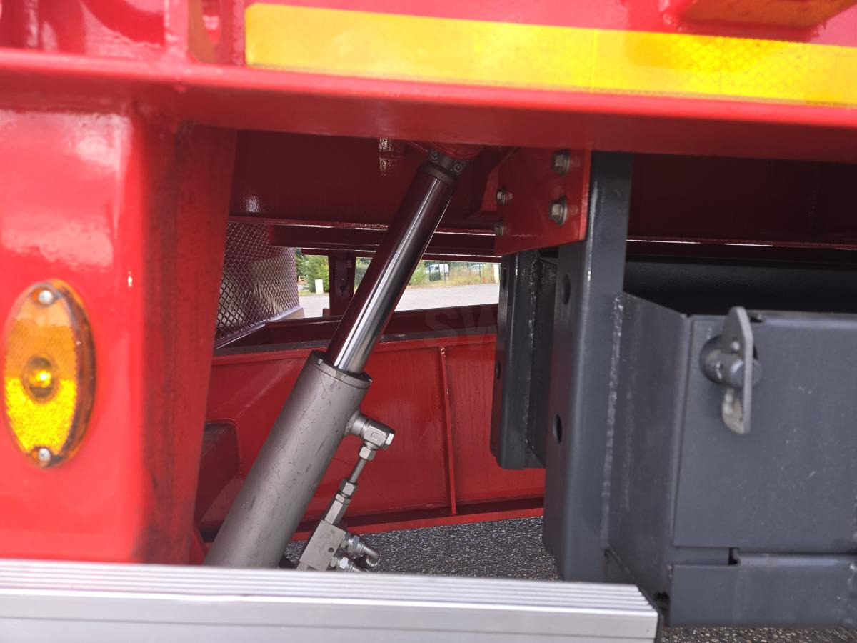 Semirimorchio pianale ribassato nuovo Alim porte engins 3 essieux: foto 10