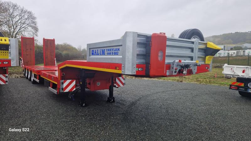 Alim trailer EXTENSIBLE ET TABLE ELEVATRICE 3 ESSIEUX - Semirimorchio pianale ribassato: foto 3 Alim trailer EXTENSIBLE ET TABLE ELEVATRICE 3 ESSIEUX - Semirimorchio pianale ribassato: foto 3
