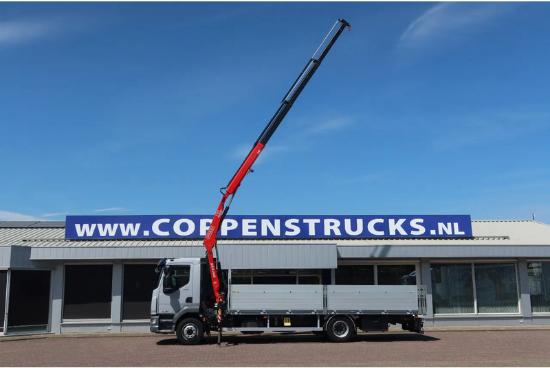 DAF LF 260 FA Openwagen + Kraan Fassi F85 B023+ Radio controle - Autocarro con pianale/ Cassone fisso: foto 2 DAF LF 260 FA Openwagen + Kraan Fassi F85 B023+ Radio controle - Autocarro con pianale/ Cassone fisso: foto 2