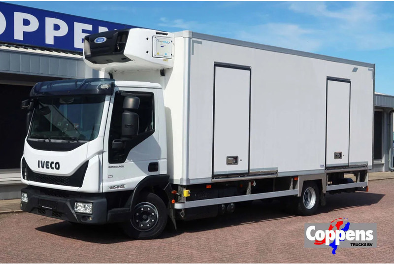 Iveco EuroCargo 120 El 210L Carrier Supra 850 MT Koel/Vries+Klep Bitemp met verplaatsbare wand - Autocarro frigorifero: foto 1 Iveco EuroCargo 120 El 210L Carrier Supra 850 MT Koel/Vries+Klep Bitemp met verplaatsbare wand - Autocarro frigorifero: foto 1
