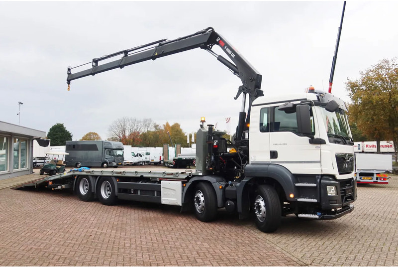 MAN TGS 35.360 Oprijwagen + HIAB 228 E3 Kraan 8x2 - Camion bisarca: foto 2 MAN TGS 35.360 Oprijwagen + HIAB 228 E3 Kraan 8x2 - Camion bisarca: foto 2