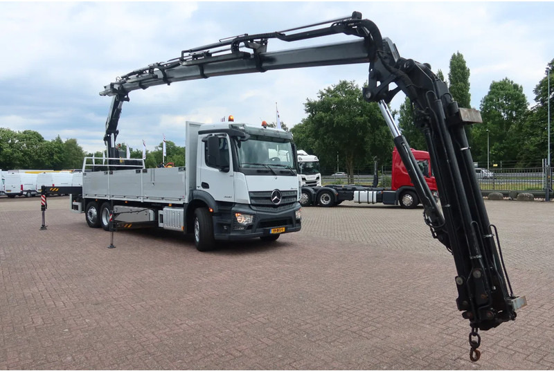 Mercedes-Benz ANTOS 2830 Kraanwagen open Laadbak Fassi F295 + FLY-JIB - Camion con gru: foto 3 Mercedes-Benz ANTOS 2830 Kraanwagen open Laadbak Fassi F295 + FLY-JIB - Camion con gru: foto 3