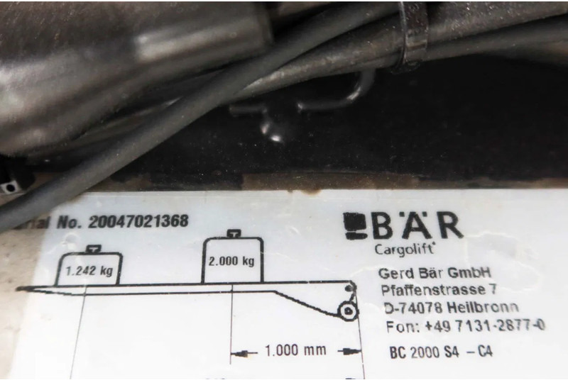 Mercedes-Benz Actros 1840 L Bakwagen + Bar klep 2000 KG + Geïsoleerde bak - Autocarro furgonato: foto 5 Mercedes-Benz Actros 1840 L Bakwagen + Bar klep 2000 KG + Geïsoleerde bak - Autocarro furgonato: foto 5