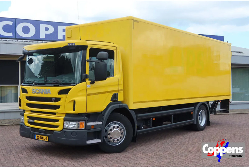 Scania P250 4x2 Bakwagen +Dhollandia klep 1500 kg E6 - Autocarro furgonato: foto 1 Scania P250 4x2 Bakwagen +Dhollandia klep 1500 kg E6 - Autocarro furgonato: foto 1