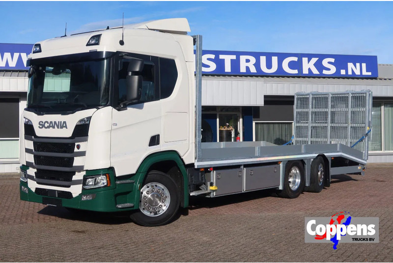 Scania R500 NGS Machine oprijwagen Stuur as. - Camion bisarca: foto 1 Scania R500 NGS Machine oprijwagen Stuur as. - Camion bisarca: foto 1