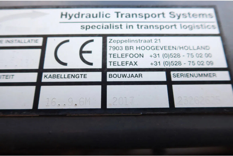 Volvo FE 280 Container / Kabelsysteem H.T.S Kabel, 15 ton, 575 cm 6 Cilinder - Camion con sistema di cavi: foto 5 Volvo FE 280 Container / Kabelsysteem H.T.S Kabel, 15 ton, 575 cm 6 Cilinder - Camion con sistema di cavi: foto 5