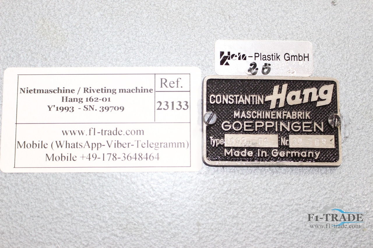 Macchina da stampa Hang 162-01: foto 6 Macchina da stampa Hang 162-01: foto 6