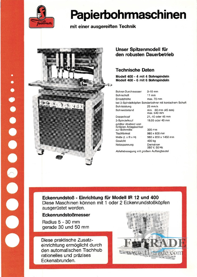 Josef Foellmer IRAM 400/445 - Macchina da stampa: foto 5 Josef Foellmer IRAM 400/445 - Macchina da stampa: foto 5