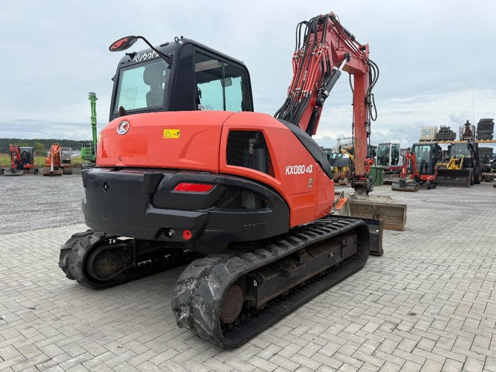Kubota KX 080-4 - Miniescavatore: foto 5 Kubota KX 080-4 - Miniescavatore: foto 5