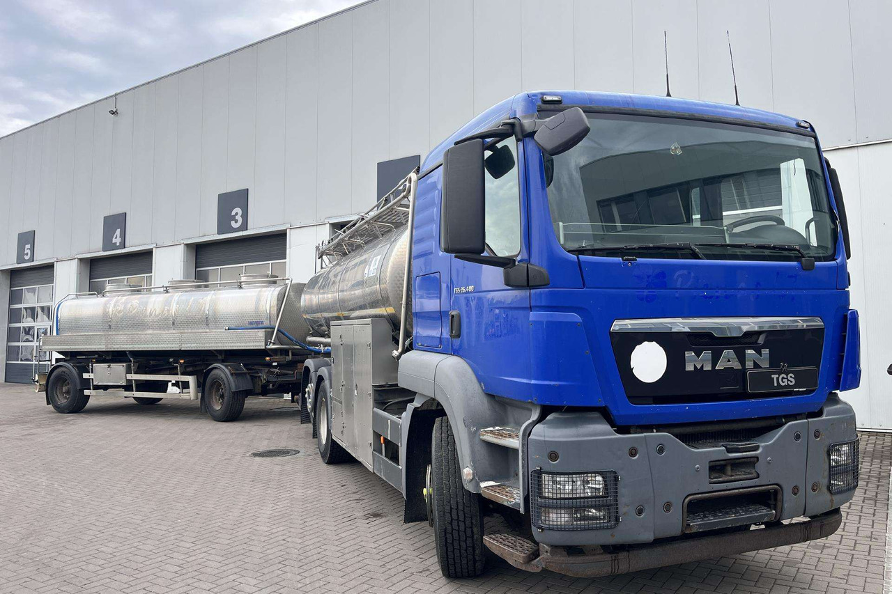 MAN TGS 26.400 6X2-2 Plandex (08632) - Camion cisterna: foto 1 MAN TGS 26.400 6X2-2 Plandex (08632) - Camion cisterna: foto 1