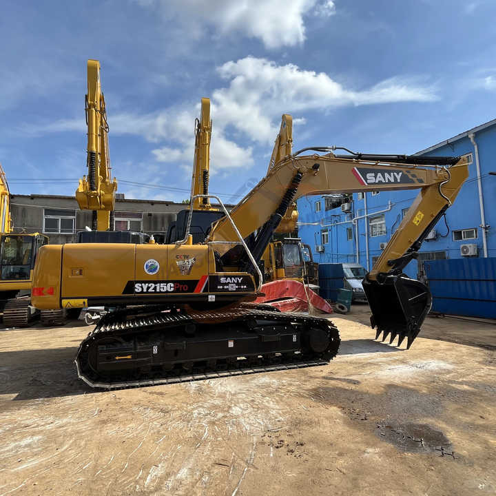 China brands good quality second-hand Sany SY215C excavator hydraulic crawler 21ton used sany 215 excavator - Escavatore cingolato: foto 1 China brands good quality second-hand Sany SY215C excavator hydraulic crawler 21ton used sany 215 excavator - Escavatore cingolato: foto 1