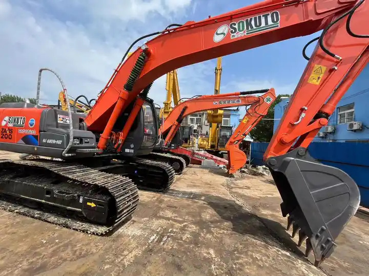 Escavatore cingolato Hot sale Used Hitachi ZX200 crawler Excavator, Japan Made used Hitachi ZX200  large Excavator in good condition: foto 7