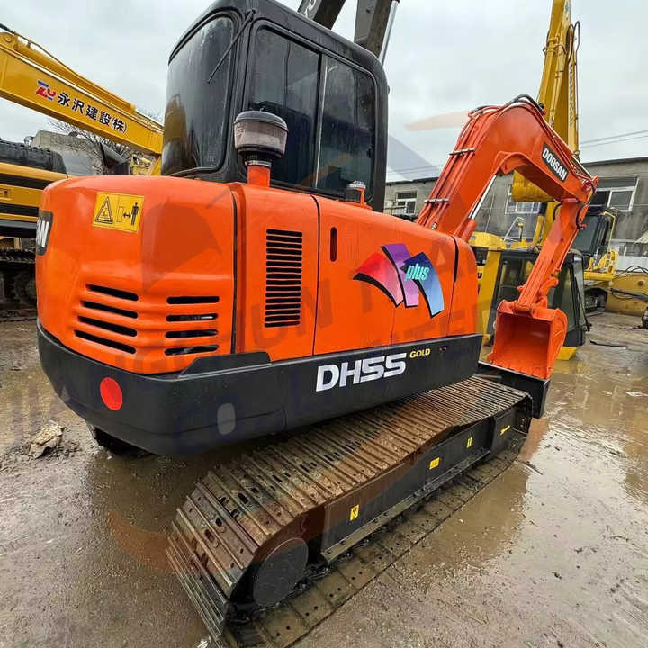 Used excavator doosan dh55 excavators earth-moving machinery doosan dx60 dx80 dx75 dx225 dh60 dh60-7for sale - Escavatore cingolato: foto 1 Used excavator doosan dh55 excavators earth-moving machinery doosan dx60 dx80 dx75 dx225 dh60 dh60-7for sale - Escavatore cingolato: foto 1