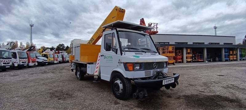 Mercedes-Benz 410D Weberlift WL 1.950 EG - 19,5m, 200 kg - Piattaforma autocarrata: foto 1 Mercedes-Benz 410D Weberlift WL 1.950 EG - 19,5m, 200 kg - Piattaforma autocarrata: foto 1