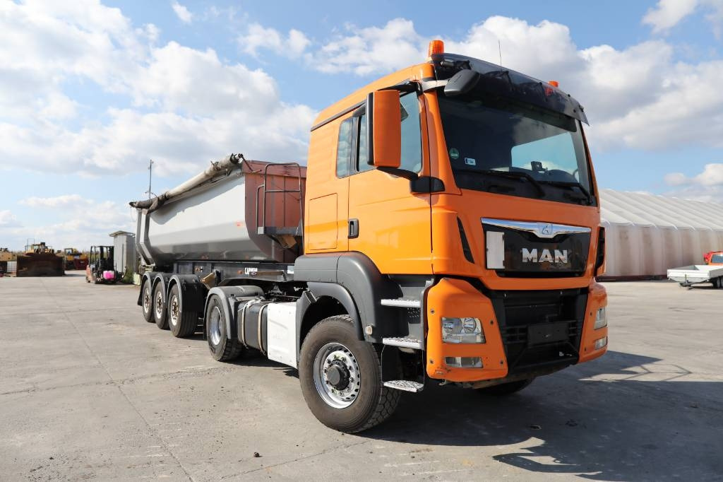 MAN TGS 18.480 4x4 Truck + Carnehl CHKS/AH Aluminium T - Autocarro ribaltabile: foto 1 MAN TGS 18.480 4x4 Truck + Carnehl CHKS/AH Aluminium T - Autocarro ribaltabile: foto 1