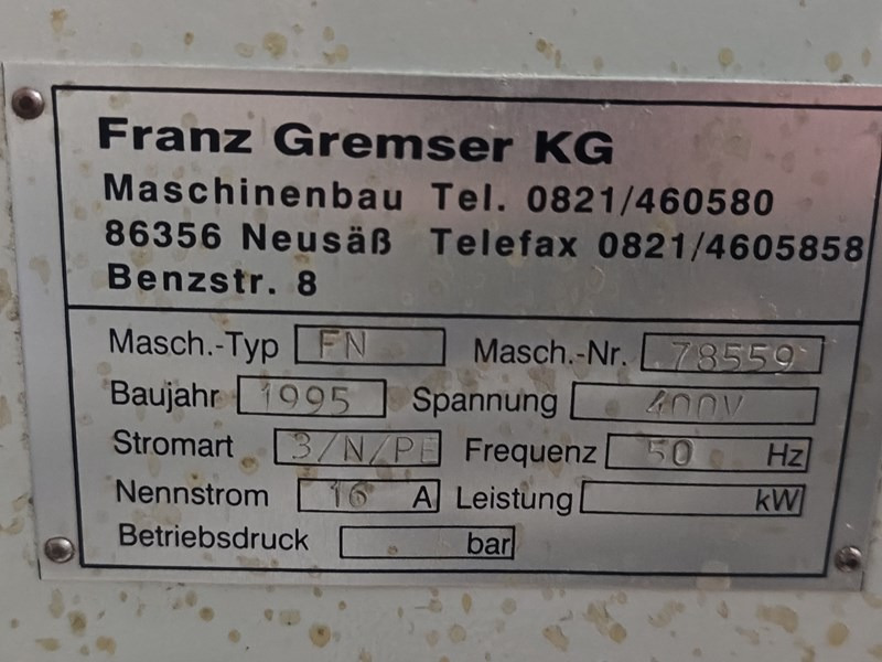 MB Bäuerle CAS 524 | 1995 - Piegatrice: foto 3 MB Bäuerle CAS 524 | 1995 - Piegatrice: foto 3