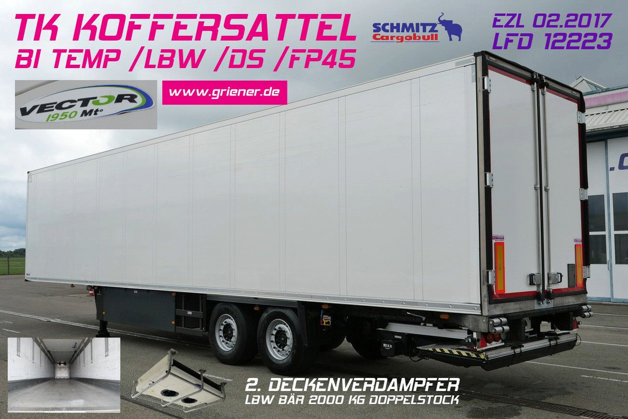 Schmitz Cargobull SKO 18 /BI TEMP / LBW BÄR / FP45 /VECTOR 1950 MT - Semirimorchio frigorifero: foto 1 Schmitz Cargobull SKO 18 /BI TEMP / LBW BÄR / FP45 /VECTOR 1950 MT - Semirimorchio frigorifero: foto 1