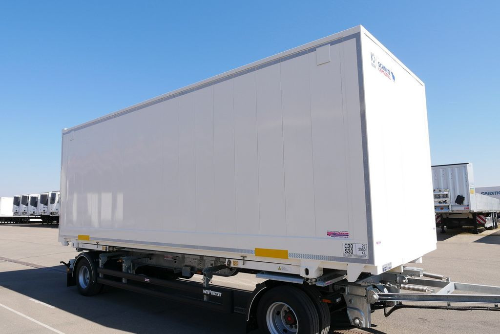 Schmitz Cargobull WKSTG 7,45 /STAHLKOFFER / TEXTIL / DOPPELSTOCK - Rimorchio portacontainer/ Caisse interchangeable: foto 5 Schmitz Cargobull WKSTG 7,45 /STAHLKOFFER / TEXTIL / DOPPELSTOCK - Rimorchio portacontainer/ Caisse interchangeable: foto 5