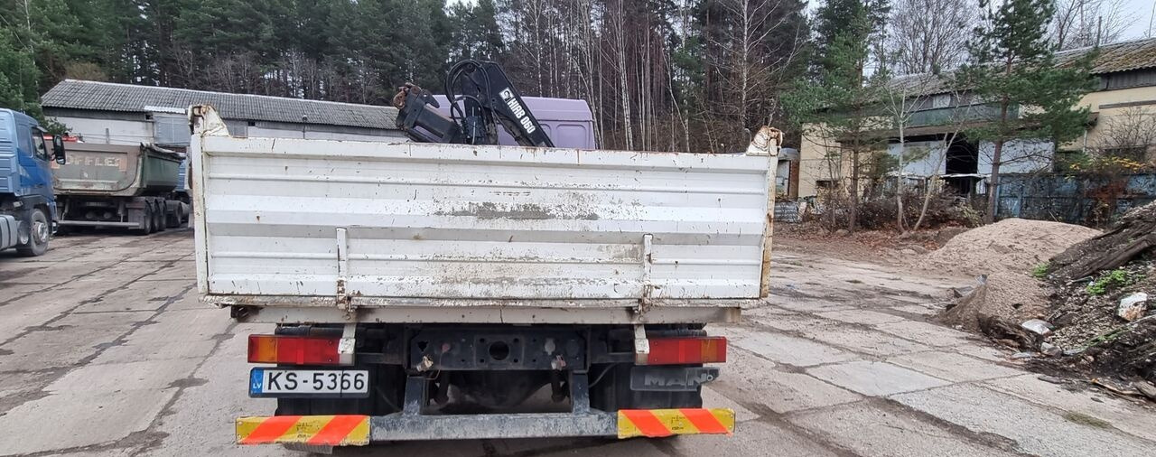 MAN 15.224 - Autocarro ribaltabile, Camion con gru: foto 3 MAN 15.224 - Autocarro ribaltabile, Camion con gru: foto 3