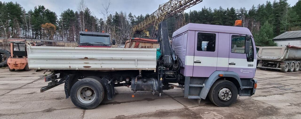 MAN 15.224 - Autocarro ribaltabile, Camion con gru: foto 4 MAN 15.224 - Autocarro ribaltabile, Camion con gru: foto 4