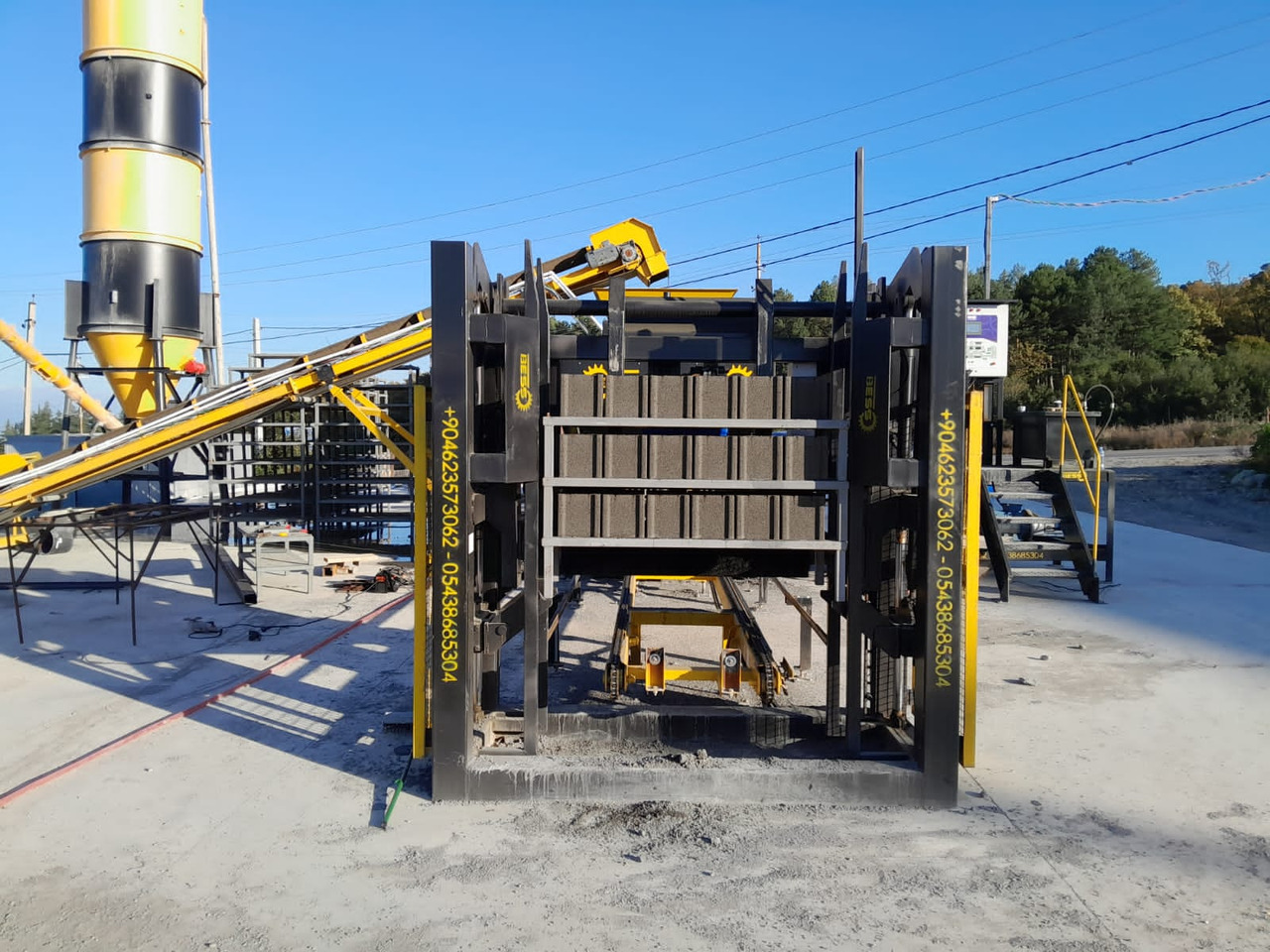 Blocchiera Automatic Concrete Block Machine  | PRS-600: foto 7