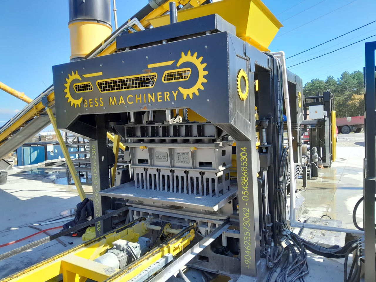 Blocchiera Automatic Concrete Block Machine  | PRS-600: foto 6