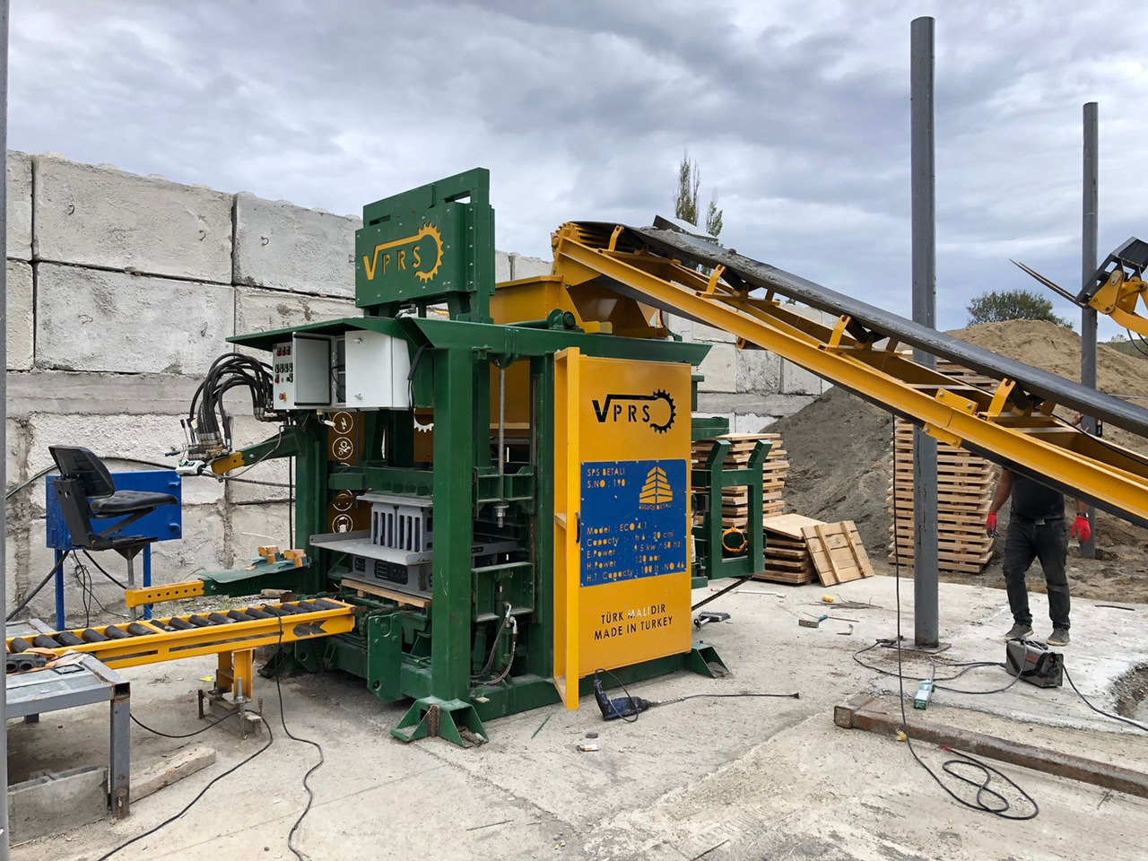 Economic Concrete Block Machine - Blocchiera: foto 3 Economic Concrete Block Machine - Blocchiera: foto 3