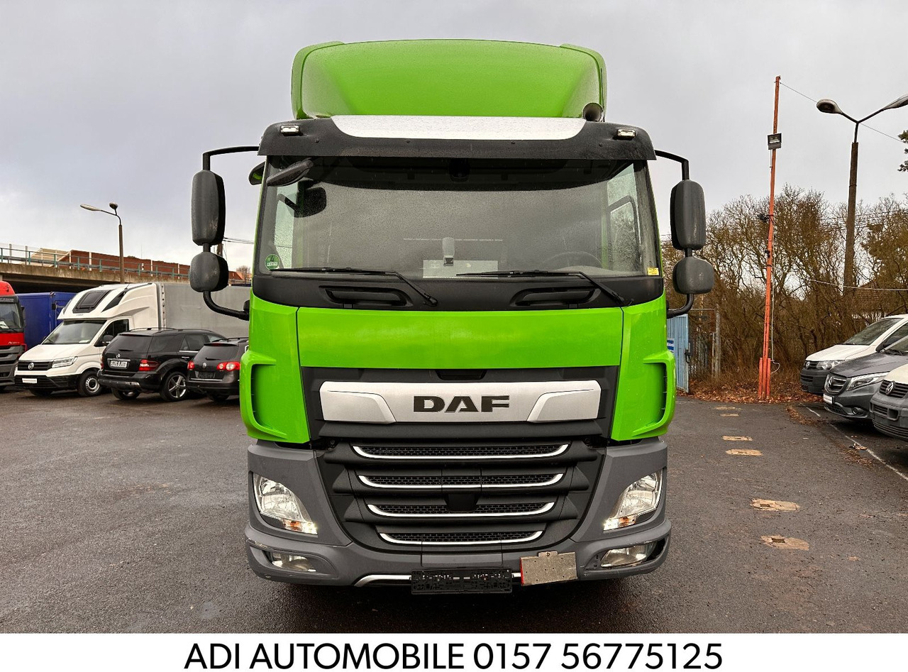 DAF CF 370 mit Kran Klima Tempomat - Autocarro con pianale/ Cassone fisso, Camion con gru: foto 1 DAF CF 370 mit Kran Klima Tempomat - Autocarro con pianale/ Cassone fisso, Camion con gru: foto 1