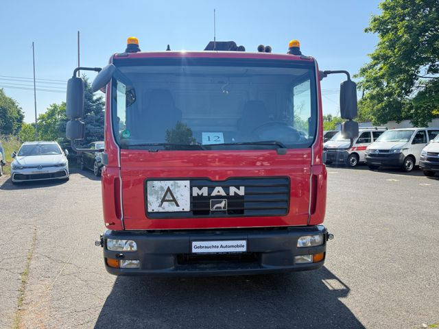MAN TGL 12.210 mit Kran - Autocarro con pianale/ Cassone fisso, Camion con gru: foto 1 MAN TGL 12.210 mit Kran - Autocarro con pianale/ Cassone fisso, Camion con gru: foto 1