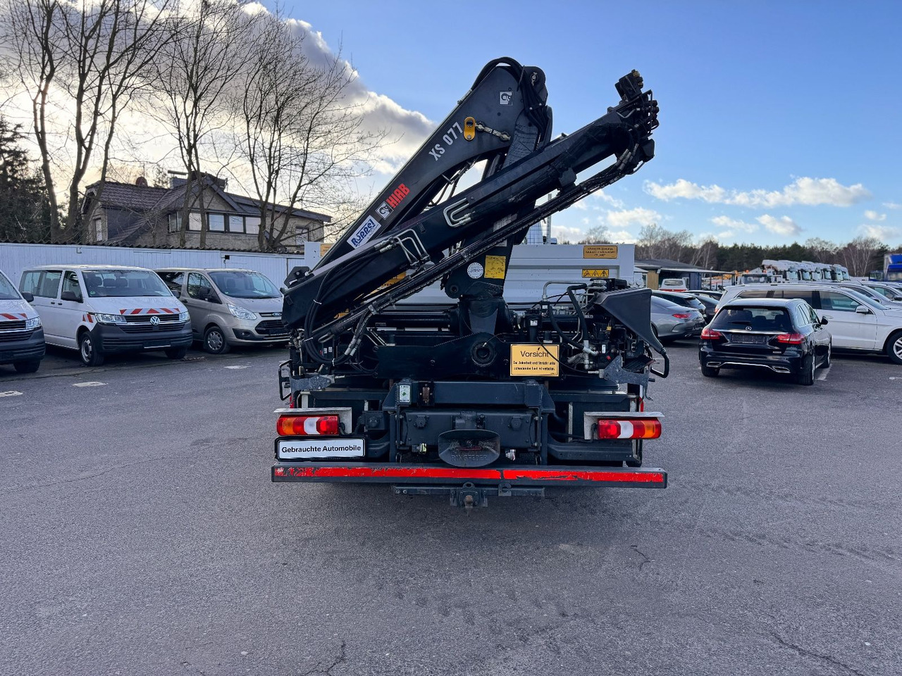 Mercedes-Benz Atego 1224 Kipper - Kran - Autocarro ribaltabile, Camion con gru: foto 4 Mercedes-Benz Atego 1224 Kipper - Kran - Autocarro ribaltabile, Camion con gru: foto 4