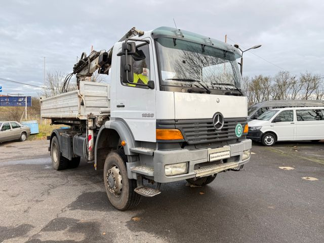 Mercedes-Benz Atego 1828 4x4 Kipper-Kran Atlas - Autocarro ribaltabile, Camion con gru: foto 3 Mercedes-Benz Atego 1828 4x4 Kipper-Kran Atlas - Autocarro ribaltabile, Camion con gru: foto 3