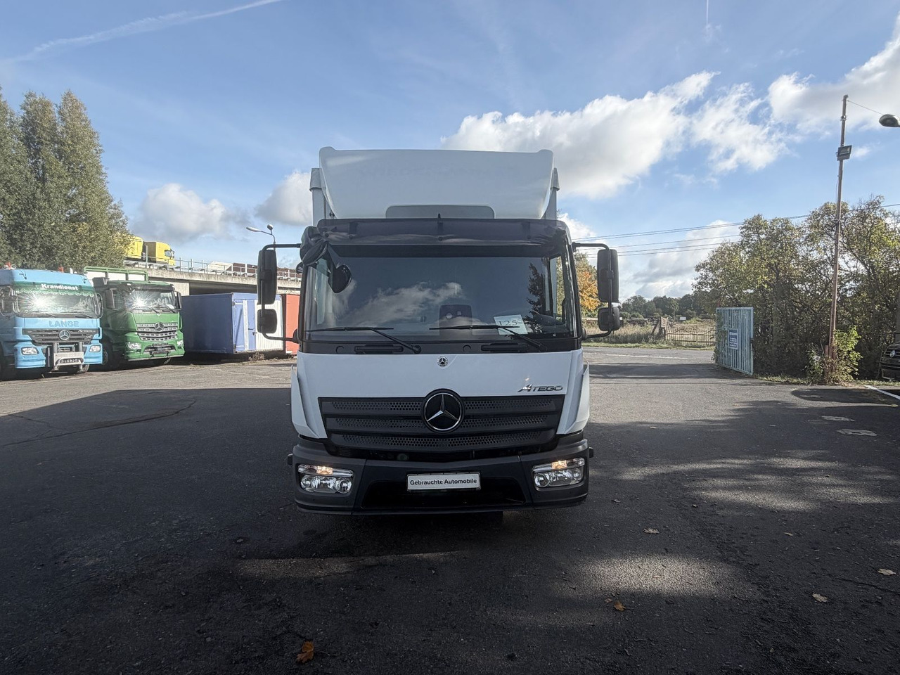 Mercedes-Benz Atego 821 Klima Lbw Tempoamt - Camion centinato: foto 1 Mercedes-Benz Atego 821 Klima Lbw Tempoamt - Camion centinato: foto 1