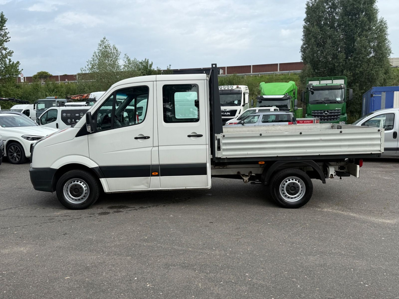 Furgone con cassone fisso, Furgone doppia cabina Volkswagen Crafter Pritsche 35 mittel L2 Doppelkabine: foto 7