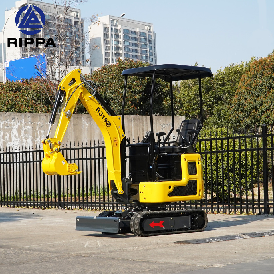 Rippa R319 Pilot Control|Kubota Engine|Euro 5|CE|Telescopic chassis|Lateral swing mini excavator - Miniescavatore: foto 1 Rippa R319 Pilot Control|Kubota Engine|Euro 5|CE|Telescopic chassis|Lateral swing mini excavator - Miniescavatore: foto 1
