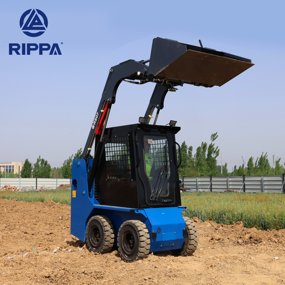 Rippa RS07 Compact Loader | 24.4hp Kubota Power | High Flow Dual Pump | Comfortable A/C Cabin - Minipala: foto 3 Rippa RS07 Compact Loader | 24.4hp Kubota Power | High Flow Dual Pump | Comfortable A/C Cabin - Minipala: foto 3