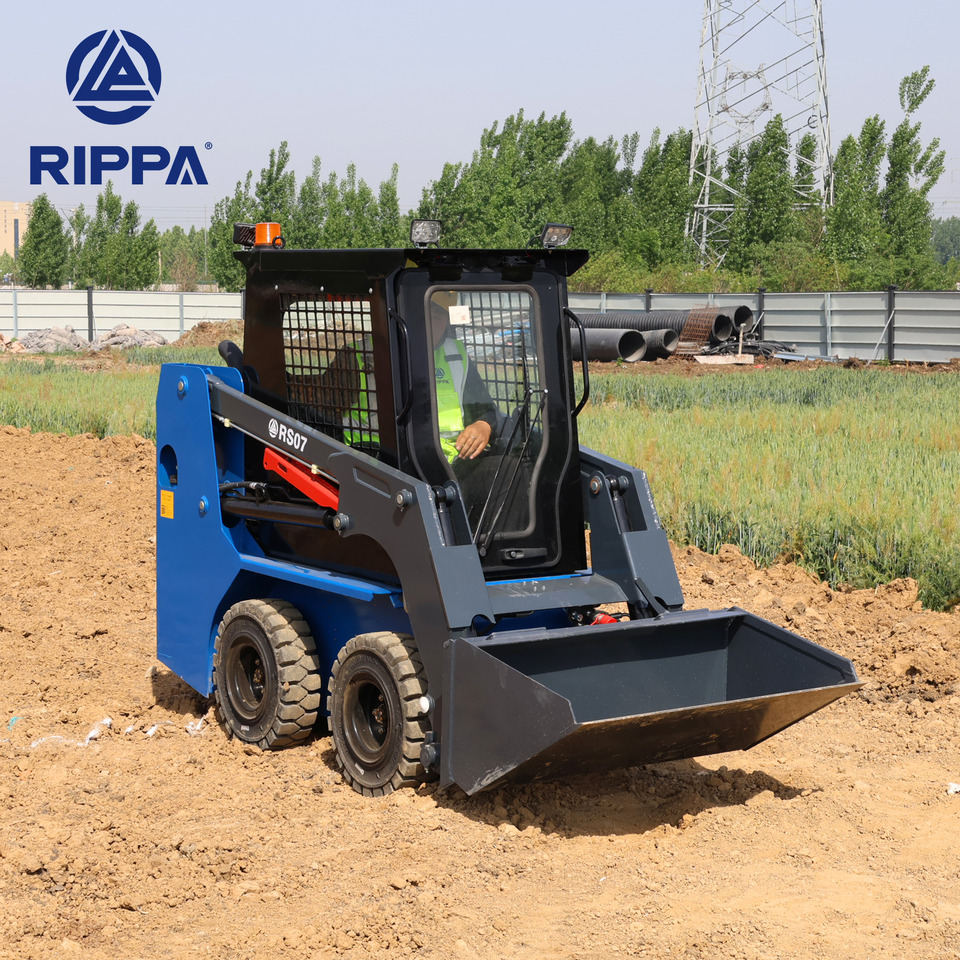 Rippa RS07 skid steer loader Kubota engine EPA dealer more favorable - Minipala: foto 3 Rippa RS07 skid steer loader Kubota engine EPA dealer more favorable - Minipala: foto 3