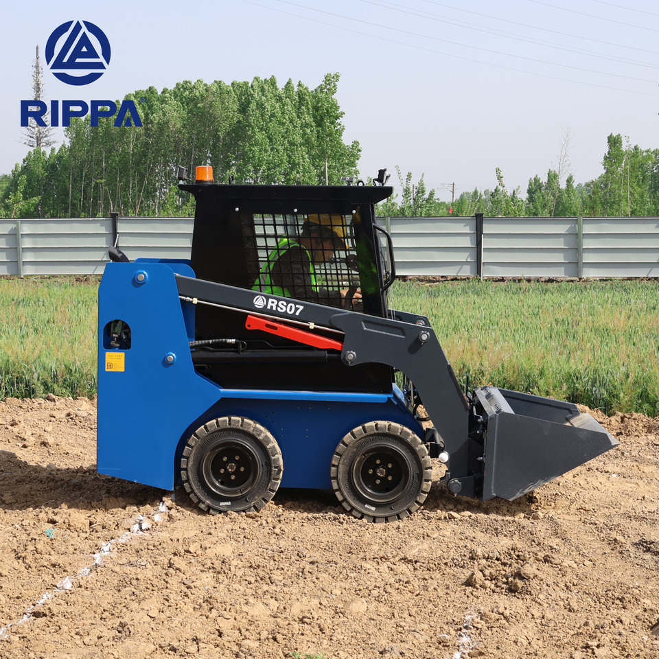 Rippa RS07 skid steer loader Kubota engine EPA dealer more favorable - Minipala: foto 4 Rippa RS07 skid steer loader Kubota engine EPA dealer more favorable - Minipala: foto 4