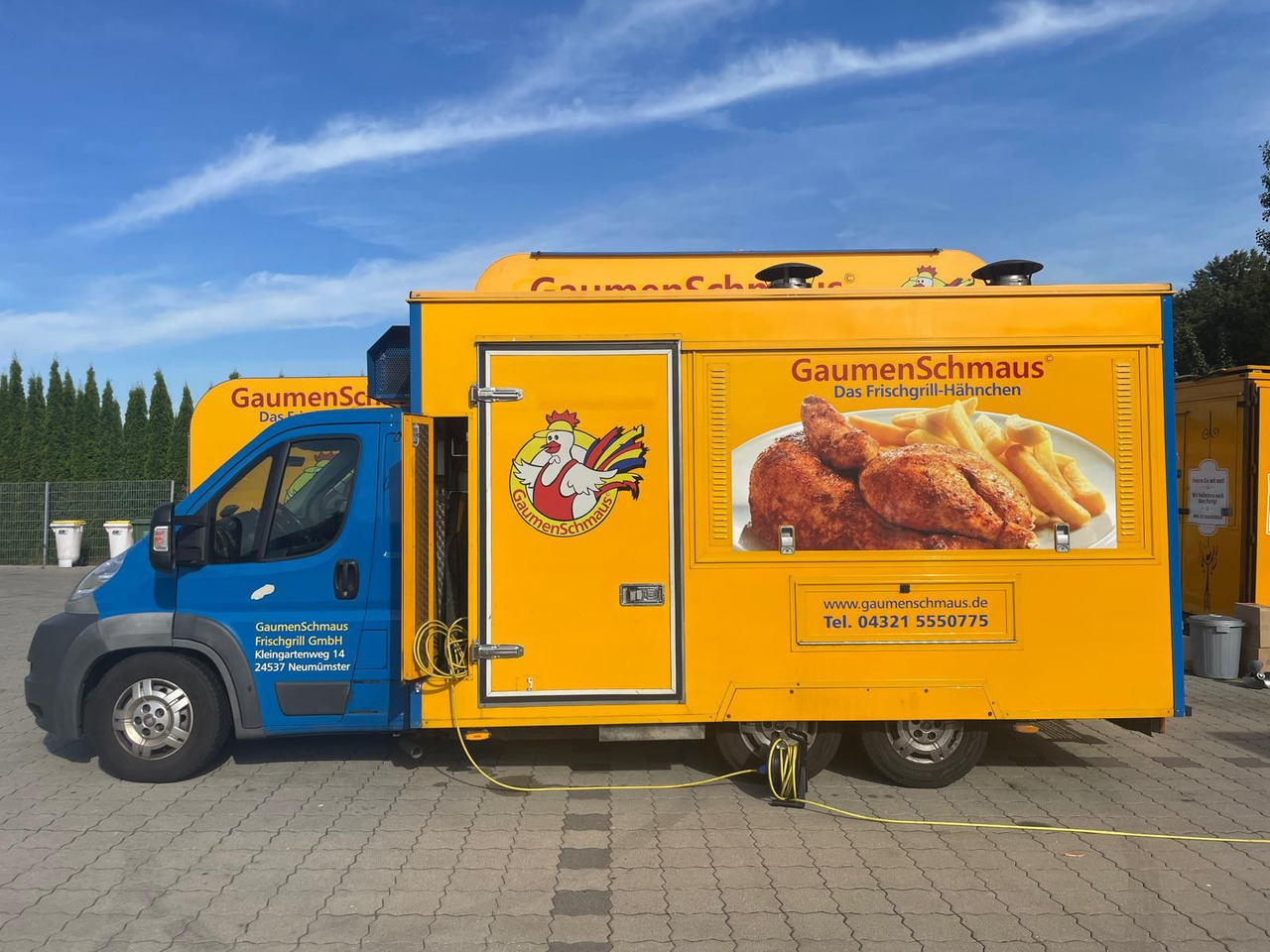 Fiat Hähnchengrill mobil Foodtruck - Autonegozio: foto 2 Fiat Hähnchengrill mobil Foodtruck - Autonegozio: foto 2