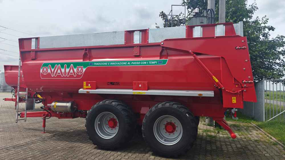 VAIA NL160 (2 axle trailer) - Rimorchio a cassone agricolo: foto 1 VAIA NL160 (2 axle trailer) - Rimorchio a cassone agricolo: foto 1