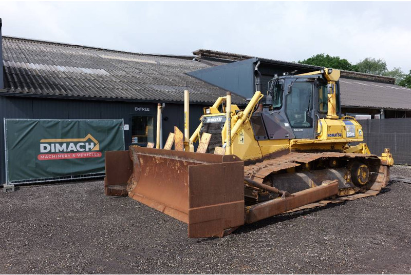 Bulldozer Komatsu D 65 PX-15 E0 ripper - manual engine - 388cm wide: foto 8